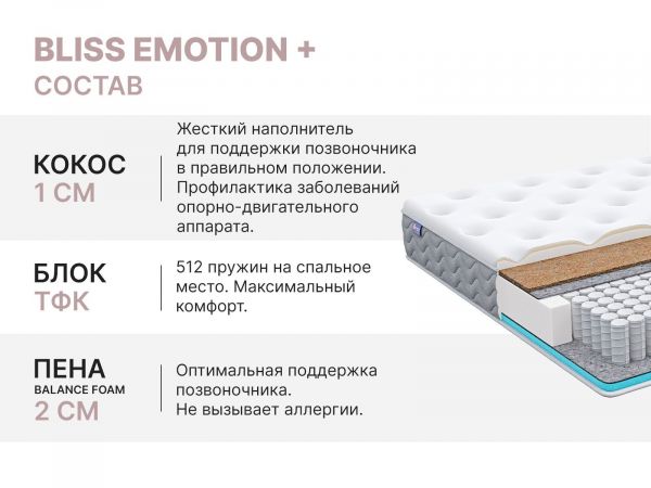 Матрас Dimax Bliss Emotion + (Блисс&nbsp;Емошн&nbsp;+)
