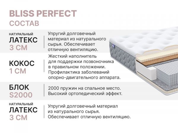 Матрас Dimax Bliss Perfect (Блисс&nbsp;Перфект)